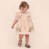 Lilax Kemer Detaylı Elbise (09-24 Ay)