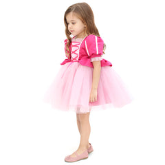 Lilax Girl's Tulle Skirt Princess Dress (2-5) Age